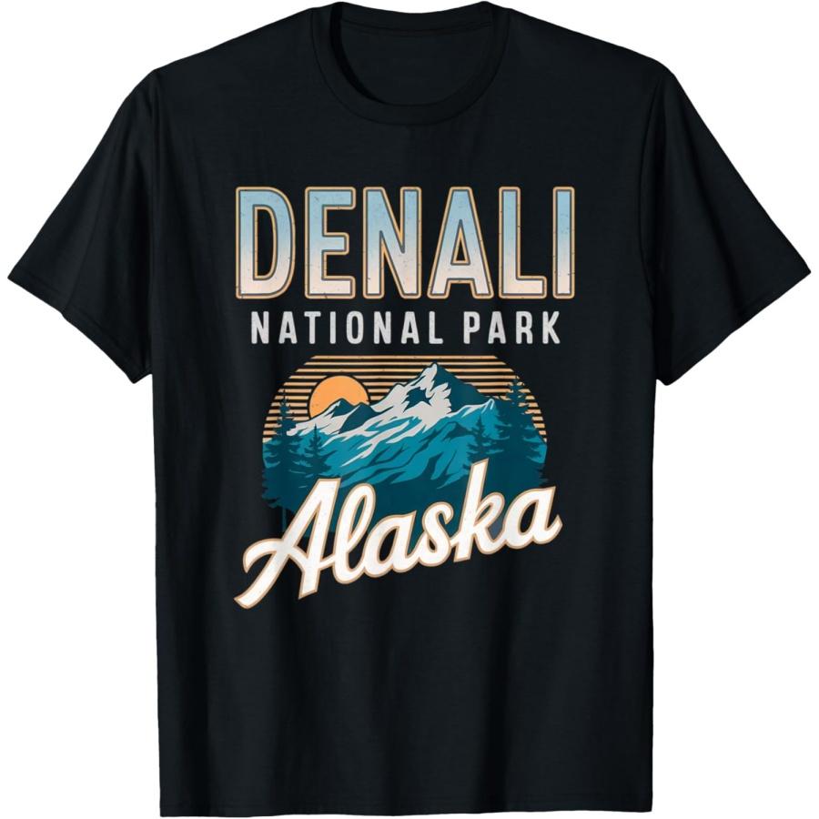 Denali National Park Alaska Scenic Mountain T-Shirt