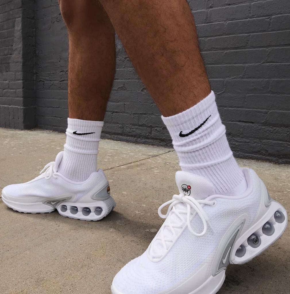 Nike Кроссовки Air Max Dn Белые Металлик Серебристый Повседневная обувь DV3337-101