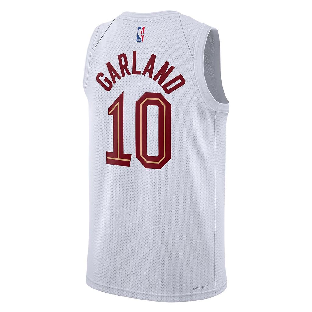 Nike Баскетбольная майка X NBA Dri-Fit Cleveland Cavaliers Crew Neck Fashion Soft Swingman Association Edition Darius Garland 10 DN2073-102