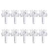 10pcs Vertical Blind Stem Replacements Vertical Curtain Pulley for Vertical Blinds Accessories for Home Office Use
