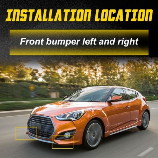 2X Front Bumper Side Bracket 865142V000 LH RH For Hyundai Veloster 2012-2017 EK
