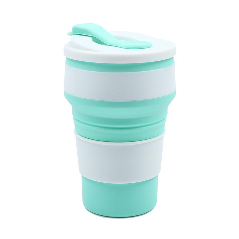 Кофейные кружки, складной силикон для путешествий, кемпинга, пешего туризма, пикника
