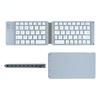 Portable Wireless Folding Bluetooth Keyboard For Windows Android  IOS System Universal Phone Multi-Function Button Mini Keyboard