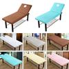 1PC Beauty Salon with Face Breath Hole SPA Fitted Sheet Massage Bedsheet Massage Bed Cover