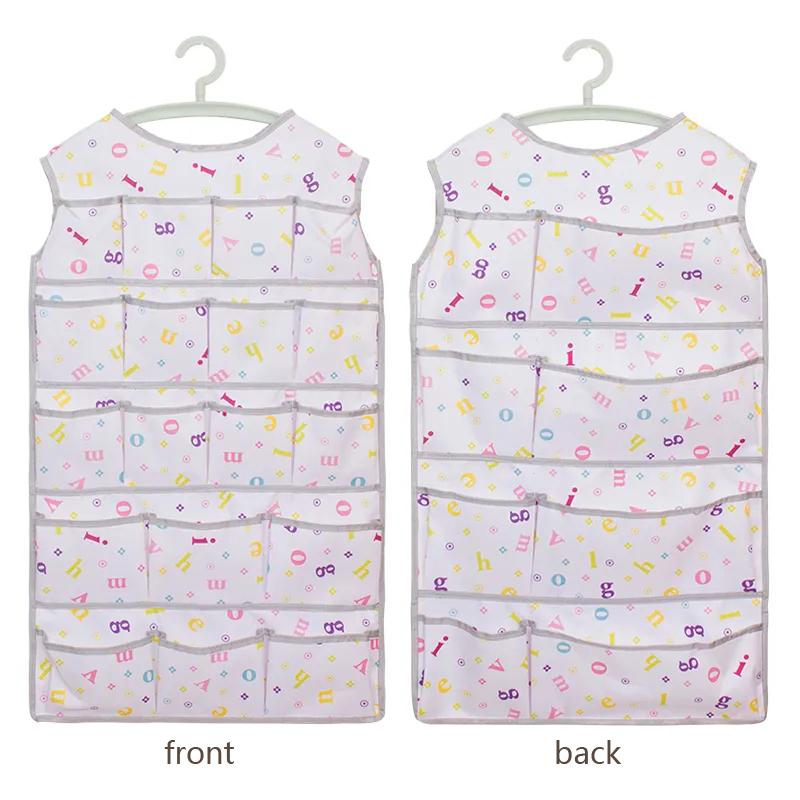 Многослойная настенная сумка для хранения из ткани Оксфорд, нижнее белье, носки, органайзер, настенная сумка для хранения мусора в общежитии