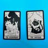 10.3*6cm Kitten Tarot Deck 78 Cute Tarot Cards for Beginners Rider-waite Tarot System Pocket Size Black and White