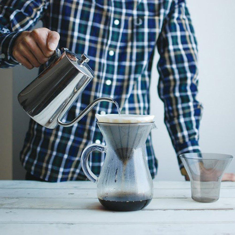 KINTO SCS Kettle 900ml for Drip Suitable for Direct Heat and Gift Item Coffee, Dishwasher, (27628)