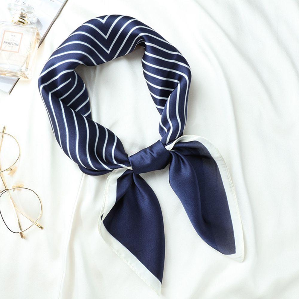 Accessories Silk Scarf Headband French Printed Scarf Korean Style Scarves Silk Scarf Female Shawl