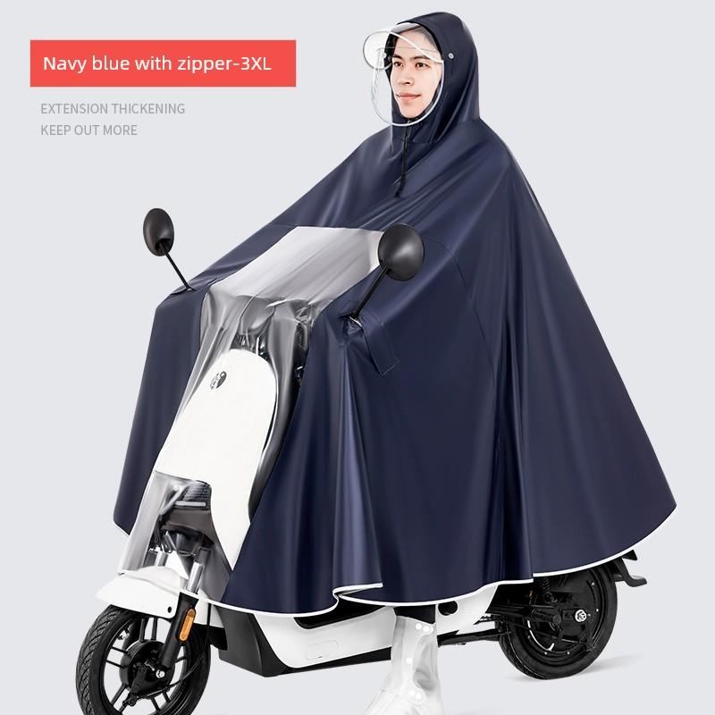 Raincoat Electric Car Men's Motorcycle 2023 Full Body Rainproof Battery Car Cycling Special Classy Poncho