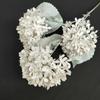 Hydrangea Snowball Artificial Stems Multibranch For Wedding Home Decor Gift
