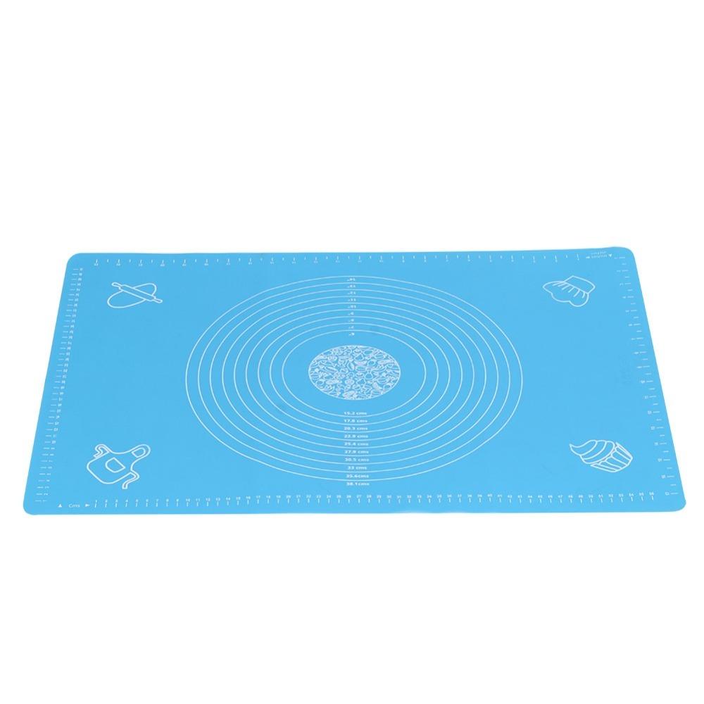 Anti-slip Bottom Dough Mat Food Grade Silicone Pastry Rolling Mat Kneading Pad Dessert Production