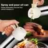 Stainless Steel Oil Sprayer Refillable Cooking Grilling Baking Frying Salad BBQ Olive Oil Dispenser Mister Spray Bottle