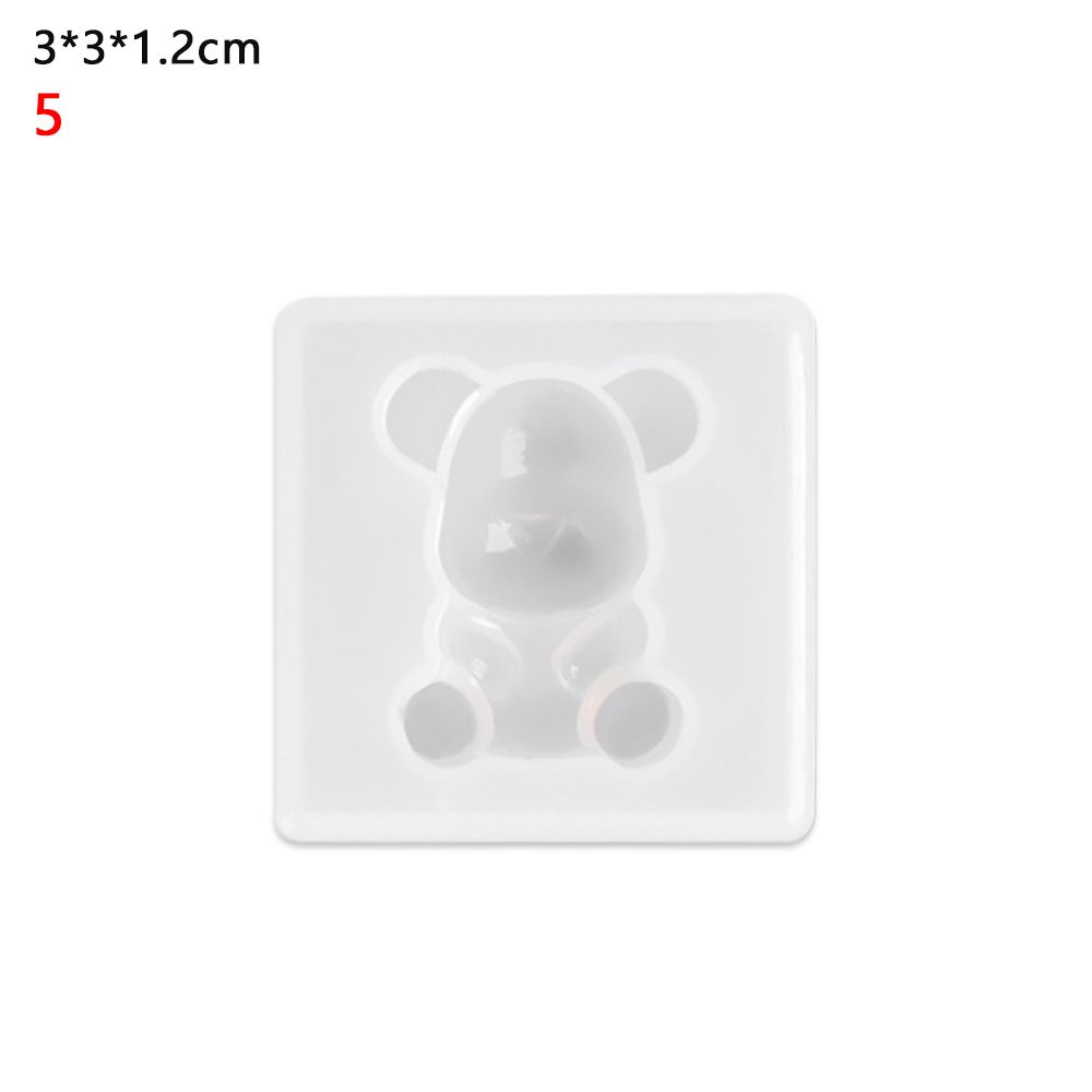 Детские игрушки ручной работы DIY 3D форма для кулона плюшевый мишка силиконовая форма инструмент для изготовления ювелирных изделий