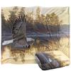 Wild Wings Gone Fishing 2 Silky Supersoft Blanket