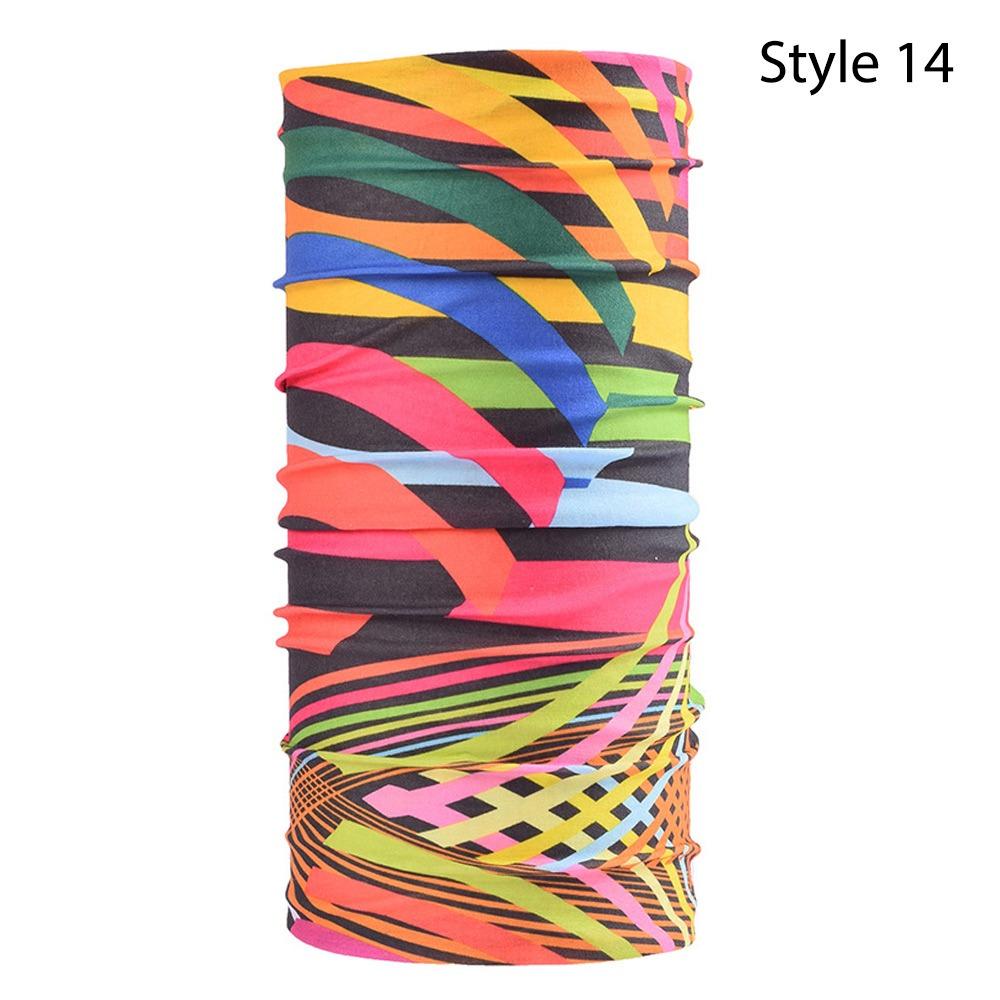 Neck Sun Protection Riding Mask Printed Scarf Cycling Scarf Summer Climbing Hiking Scarf Hiking