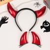 2Pcs Devil Horns Hair Clip, Halloween Demon Horn Hairpin Cosplay Costume for Party