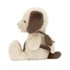 JELLYCAT Серия Собаки Рюкзак-щенок Кукла Плюшевая кукла Высота 23см