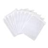 10PCS Aquarium Filter Media Bags Large Mesh Nylon Net Filter Bags with Zipper for Activated Carbon Ceramic Rings