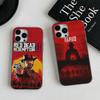 Чехол для телефона Red Dead Redemption RDR 2 для iPhone 17 16 15 11 12 13 14 Pro Max Мягкий гофрированный силиконовый чехол