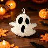 Ghost Decoration for Home Halloween Hanging Ornament, Cute Spooky Plush Tabletop Versatile Table Decor Figurine, Holiday Atmosphere Props, Funny Party