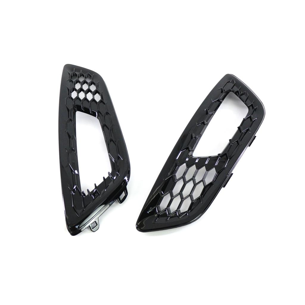 Левый и правый передний бампер автомобиля противотуманные фары решетка решетка гоночные решетки не свет для Ford Focus Sports S SE 2015 2016 2017