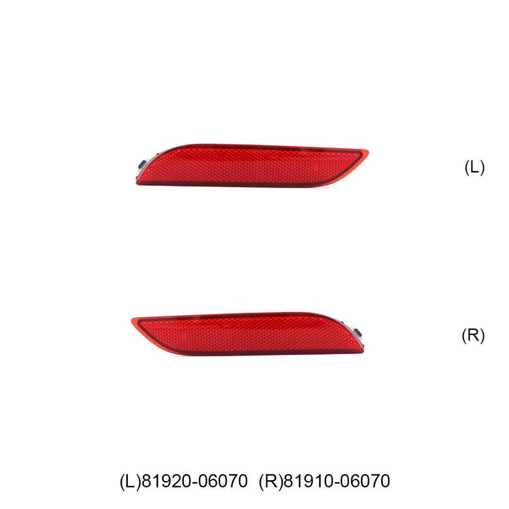 Подходит для 18-23 Camry Задний бампер Фары и отражатели, часть 81920-06070/81910-06070