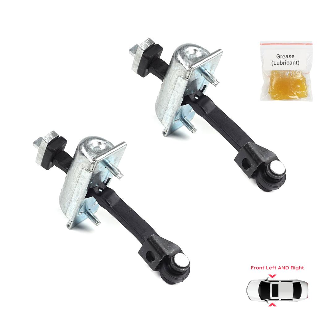 BDP829-1 2 Pieces Front Left AND Right Door Hinge Stop Check Strap Limiter for Ford Transit MK4 V363 2013-On BK31V23500AD