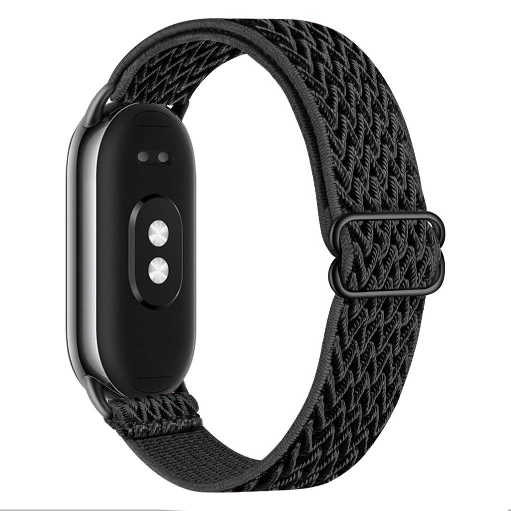 Эластичный нейлоновый ремешок-петля для Xiaomi Band 10/9/8 Дышащий плетеный спортивный ремешок для MiBand 10/9/8 Часы Замена браслета Новый