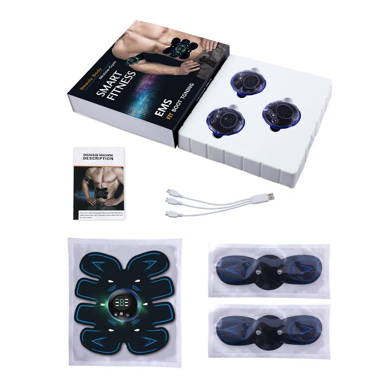 Magnetic Electric Muscle Stimulator Smart Fitness Body Slimming Massager for Waist Application