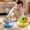 Musical Walking Elephant Suspension Ball Automatic Obstacle Avoidance Sound And Light Interactive Children'S Toy Christmas Gift