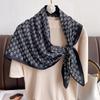 Модный большой шарф шарф шарф весна и осень летний шарф защита от солнца и литературный омолаживающий шарф для женщин