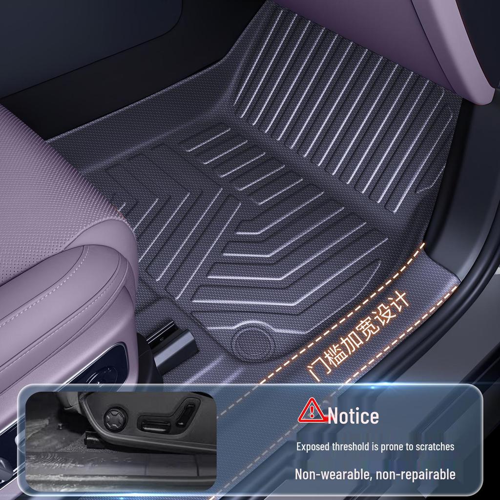 Полные напольные коврики Leapmotor Lafa5 2026 TPE для модификации интерьера