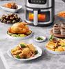 Cross-Border 7L Air Fryer: Oil-Free, Low-Fat, Touchscreen, All-in-One Oven with Visible Window.