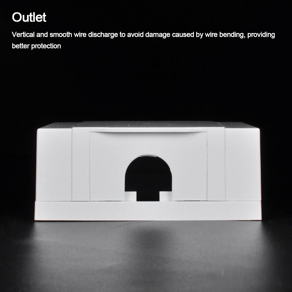 Настенный выключатель Защитный чехол Самоклеящаяся защитная розетка Брызгозащищенная коробка Ванная комната