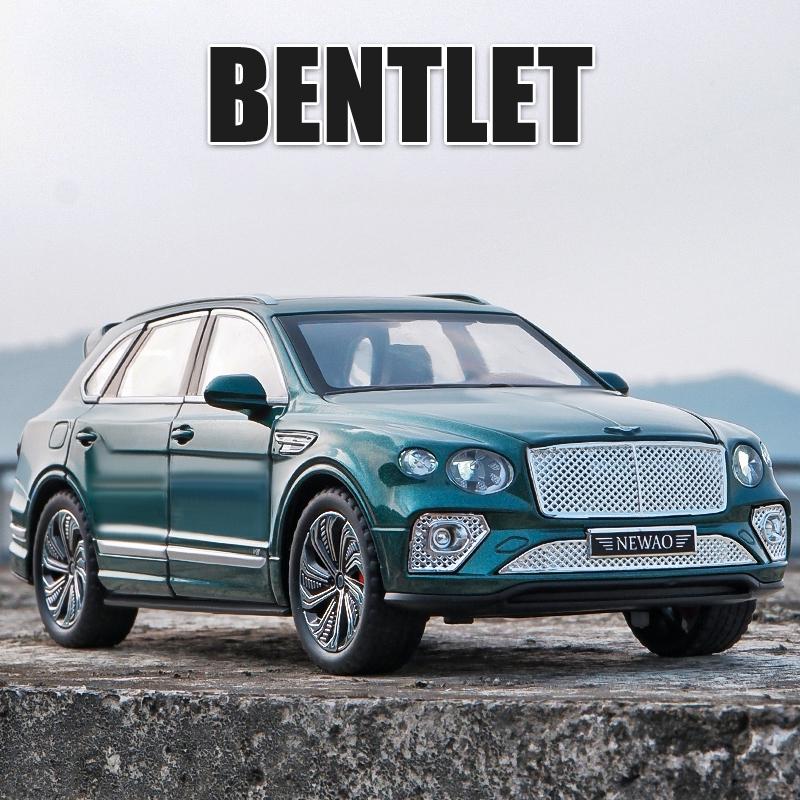 1/24 Bentayga SUV литые игрушечные машинки и игрушечные машинки модель автомобиля звук и свет инерционные машинки игрушки для детей подарки