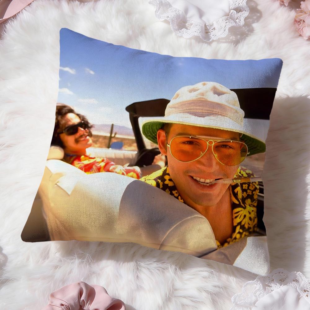 Чехол на подушку Fear Loathing Las Vegas Премиальный комфорт Двусторонний чехол для подушки - Дизайн "Два в одном" для любой комнаты и салона автомобиля