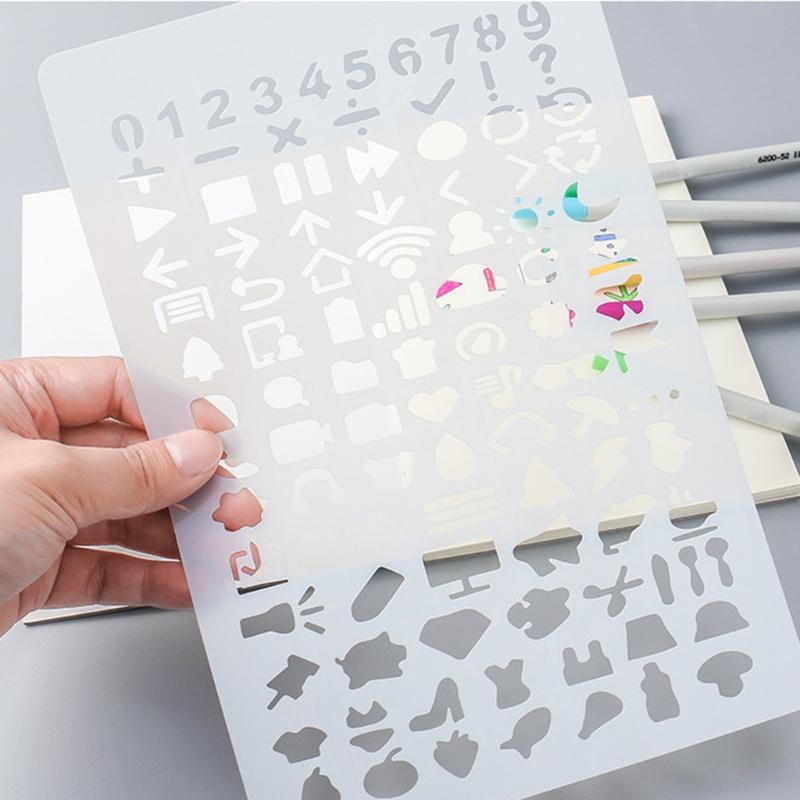 20 шт. Полые трафареты с буквами/цифрами для граффити, трафарет с алфавитом, пластиковые трафареты с буквами, трафарет для каллиграфии