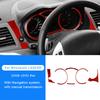 Carbon Fiber Interior Trim Speedometer Frame Sticker for Mitsubishi Lancer 2008 2009 2010 2011 2012 2013 2014 2015 Accessories