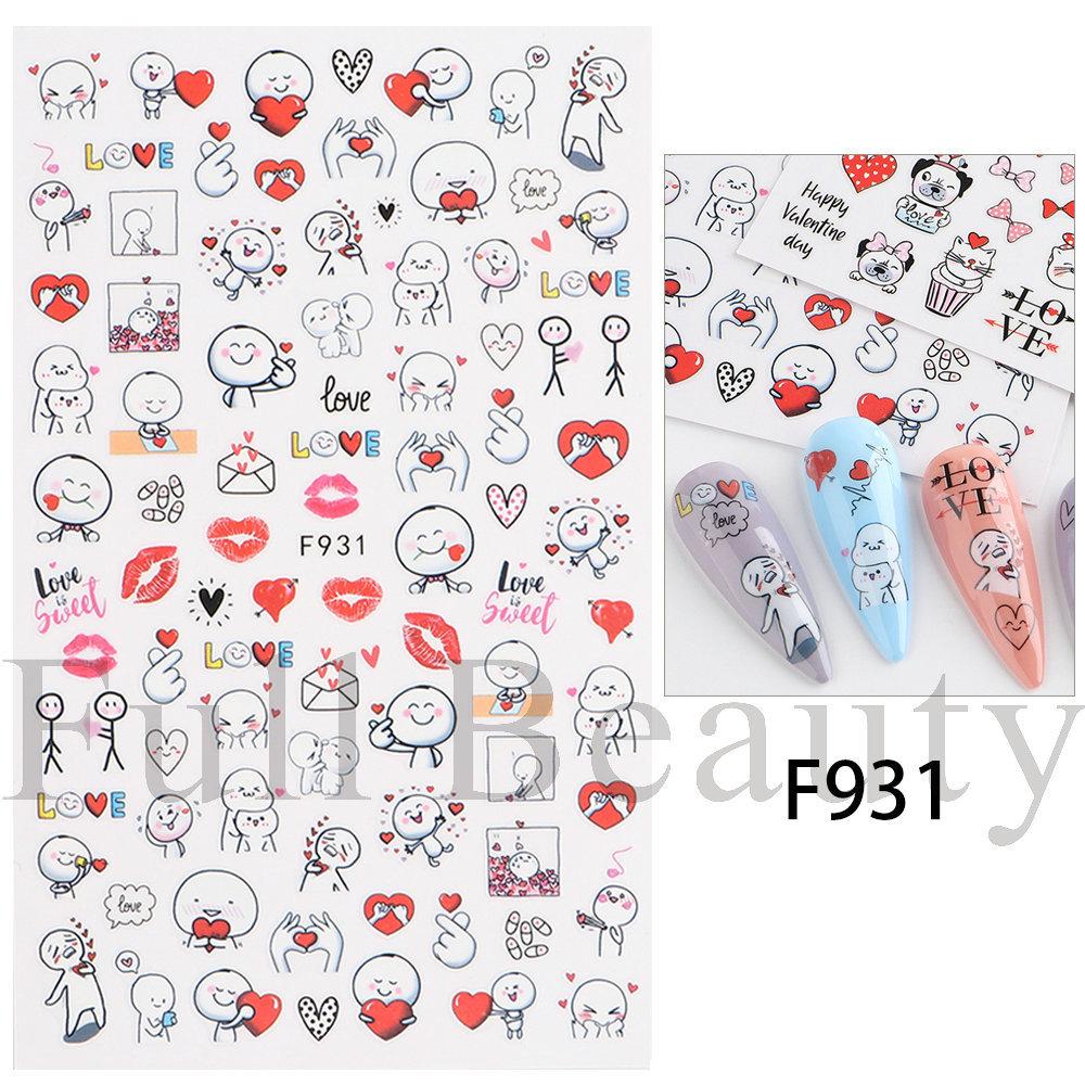 Nail Sticker 3D Liner Dark Butterfly Skull Flower Transfer Beautiful Decals Decoration Nail Art Accessories DIY Design