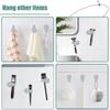 Magnetic Silicone Shower Curtain Clips For Liner, Self Adhesive Windproof Splash Holders Prevent Water Splashing Out