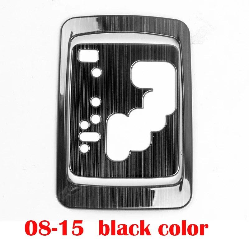 LHD Land Cruiser 200 Interior Stainless Center Shift Console Protective Penal For Toyota LC200 FJ200 2008 2015 2016 2018