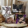 Korean Manga Killing Stalking Vintage Pillow Case Sofa Cushion Cover Room Home Decoration