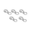 5 шт. нержавеющая сталь большой глаз защелка защелка подъемный крюк кран противоосыпание подъемные крюки