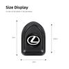 2/4Pcs Car Self Adhesive Mini Storage Hooks Accessories For Lexus FSPORT LBX NX RX 350h 450h ES UX 300e GS GX IS LS LX CT LC RC