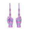 3D Printed Retractable Middle Finger Telescopic Middle Finger Figurine Stress Relief Toy Home Office Living Room Desktop Decoration Ornament Gag Gift
