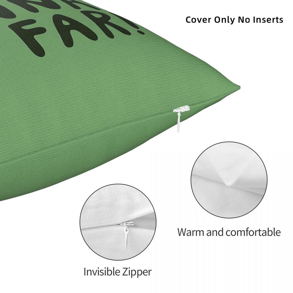You'Re Gonna Go Far Noah Kahan Square Pillowcase Polyester Linen Velvet Printed Decor Pillow Case Sofa Seater Cushion