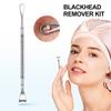 2 в 1 Инструмент для удаления прыщей, игла для удаления угрей, лечение акне, удаление белых угрей, удаление прыщей на носу и лице