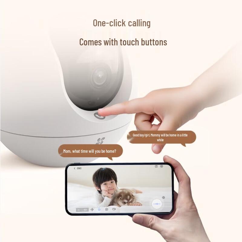 Ezviz C6c 4K Starlight Indoor Smart Wi-Fi Security Camera (CN version)