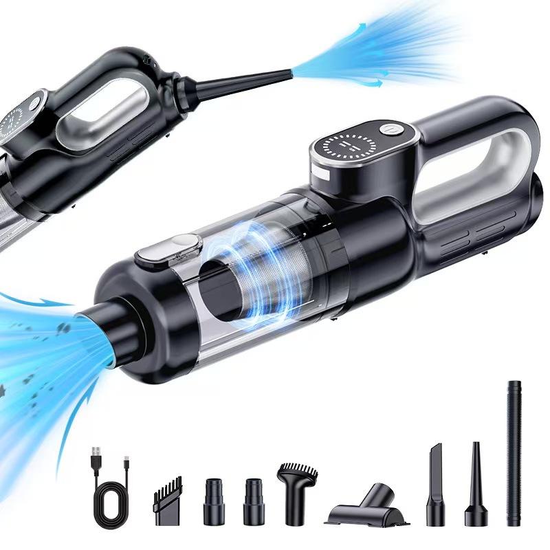 Xiaomi Wireless Car Vacuum Cleaner Multi-function Brushless Mini High-Power Dual-Purpose Integrated Household Inflatable Dust Blower