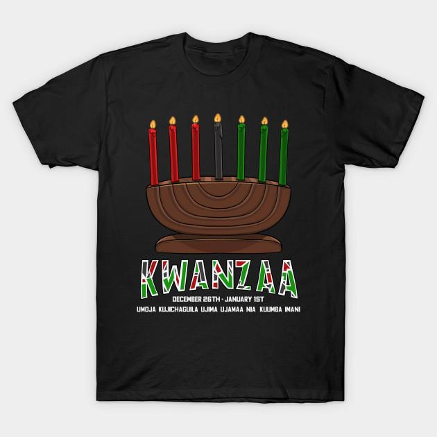 Unisex Fashion TShirt Kwanzaa Kinara Candle Print TShirt Plus Size S-5XL T-Shirt 100%Cotton Tops O Neck Short Sleeve Tees
